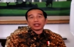 Video Presiden Jokowi Instruksikan Larangan Mudik Lebaran Cegah Virus Corona