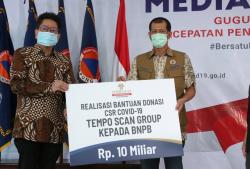 LBM Eijkman Dapat Sumbangan Dana Penanganan Covid-19 Rp10 Milliar