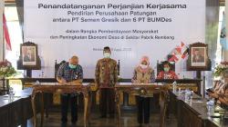 SIG Memprakarsai Pendirian Perusahaan Patungan dengan BUMDes di Kabupaten Rembang