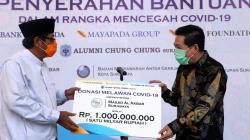 Selain Donasi, Mayapada Group Juga Bagikan Nasi Kotak untuk Ojol dan Pasukan Kuning di Surabaya