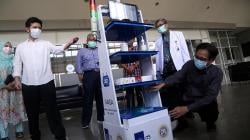 Penampakan Raisa, Robot Pelayanan Medis Karya ITS Surabaya