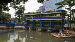 Curah Hujan Tinggi, 4 Pintu Air Jakarta Berstatus Siaga