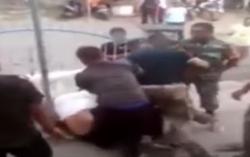 Video Pedagang Rempah Dipukul Oknum Satpol PP di Perbatasan Gorontalo-Sulteng