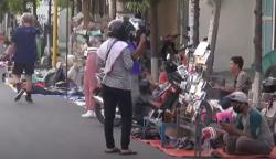 Jelang PSBB di Kota Tegal, Puluhan PKL Tuntut Kompensasi dari Pemkot<