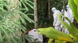 Jenazah Pasien Corona Ditolak Warga, 2 Perwira Polresta Manado Bantu Memakamkan<