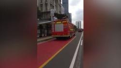 Video Jalan Protokol di Ibu Kota Rutin Disemprot Disinfektan Cegah Corona