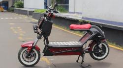 Mahasiswa Universitas Budi Luhur Rakit Sepeda Motor Listrik Bertenaga Besar