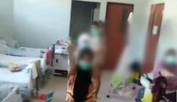 Video Viral 6 Pasien Covid-19 Senam Bareng di Ruang Isolasi RS Bahteramas Kendari