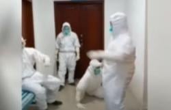 Video Viral Aksi Joget TikTok Petugas Pemakaman Jenazah Covid-19 di Banyuwangi