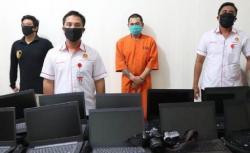 Sekolah Sepi karena Corona, Maling di Denpasar Leluasa Curi Belasan Laptop<