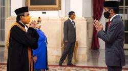 Presiden Jokowi Lantik Ketua MA Muhammad Syarifuddin