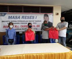 Legislator Manado dari Perindo Serap Aspirasi Warga di Tengah Pandemi Covid-19<