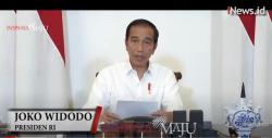 Video Pernyataan Presiden Jokowi Indonesia Beruntung Pilih PSBB Bukan Lockdown