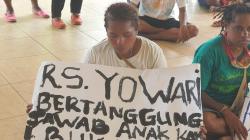 Bukan karena Corona, Keluarga Minta Jenazah Pasien RSUD Yowari Jayapura Dipindahkan