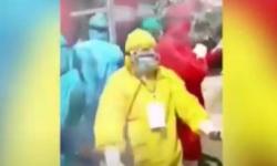 Video Tim Medis RSUD Sidoarjo Ajak Pasien Covid-19 Main TikTok hingga Senam Aerobik