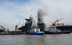 Korban Kapal Tanker Terbakar di Pelabuhan Belawan Bertambah Menjadi 22 Orang