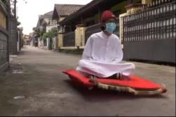  Viral Pria di Cimahi Berkendara ala Aladdin