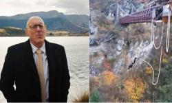 Rayakan Pencabutan Lockdown Corona, Wali Kota Ini Bungee Jumping