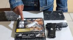 Petani di Simalungun Ditangkap Atas Kepemilikan Airsoft Gun<