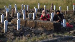 Pemakaman Jenazah dengan Protokol Covid-19 di Tangsel Menurun