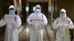 Potret Tenaga Medis Ajak Masyarakat Siap Jalani Skenario New Normal