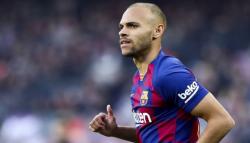 Martin Braithwaite Bantah Minta Nomor 10 Milik Lionel Messi
