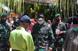 Pangdam XIII Merdeka Tinjau Pos Perbatasan Sulut-Gorontalo