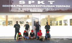 Asyik Judi Sabung Ayam di Gudang, 4 Pelaku Ditangkap Tim Maleo Polda Sulut<