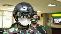 Penampakan Helm Canggih TNI AD, Alat Deteksi Tubuh untuk Mencegah Covid-19