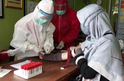 Berinteraksi dengan Pasien Covid-19 165 Warga Gunungkidul Rapid Test Massal 