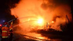 Ribuan Ban di Desa Tenggeles Kudus Ludes Terbakar