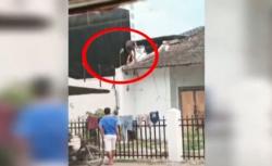 Video Viral Aksi Komplotan Pencuri Rumah Kosong di Medan Terekam Warga