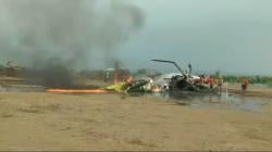 Video Detik-Detik Helikopter Jatuh dan Terbakar di Kendal, 3 Orang Meninggal