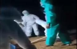 Video Viral Peti Jenazah PDP Covid-19 Jatuh saat Dimakamkan di Sumut