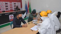 Pemain PSMS Medan Jalani Rapid Test Covid-19 sebelum Latihan Perdana