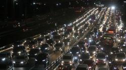 Penampakan Jakarta Macet Parah Malam Ini