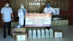 BLK Bantaeng Sumbang APD Karya Peserta Pelatihan ke RSUD Sayang Rakyat Makassar