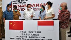 Pemerintah China Beri Bantuan kepada Tenaga Medis Covid-19 di Sumatera Utara