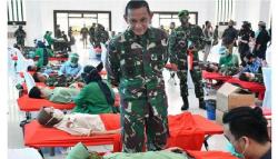 Jelang HUT ke-70, Kodam I Bukit Barisan Gelar Donor Darah Serentak di 4 Provinsi