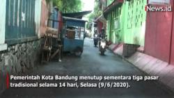 Video 4 Pedagang Positif Covid-19, Pemkot Bandung Tutup 3 Pasar Tradisional