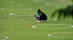 Taman Sempur Bogor Dibuat Lingkaran untuk Tanda Jarak Sosial Warga