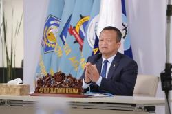 Berkaca-kaca, Edhy Prabowo Pimpin Prosesi Wisuda Online 1.214 Siswa SUPM