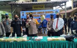 Baku Tembak dengan Pengedar Narkoba, Polda Sumut Gagalkan Peredaran 15 Kg Sabu<