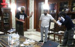 Hanung Bramantyo Izin ke Ganjar Pranowo Gelar Syuting Film Gatotkaca di Semarang