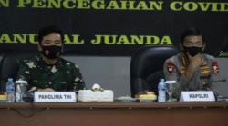 Video Panglima TNI dan Kapolri Gelar Rapat Tangani Covid-19 di Jawa Timur