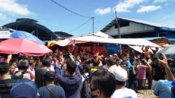 Rapid Test di Pasar Pinasungkulan Manado Ricuh, Puluhan Pedagang Tolak Diperiksa