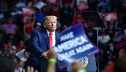 Kampanye Presiden AS di Tulsa, Trump Sindir Aksi Antirasial Ditunggangi Lawan Politiknya