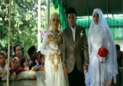 Video Viral Pria di Lombok Nikahi 2 Perempuan Sekaligus