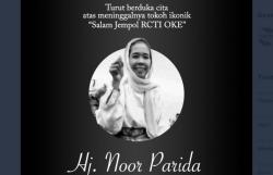 Noor Parida, Ikon Legendaris Salam Jempol RCTI Oke Meninggal Dunia
