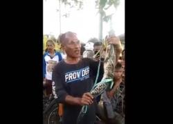 Warga Tangkap Buaya di Waduk Jatigede karena Meresahkan